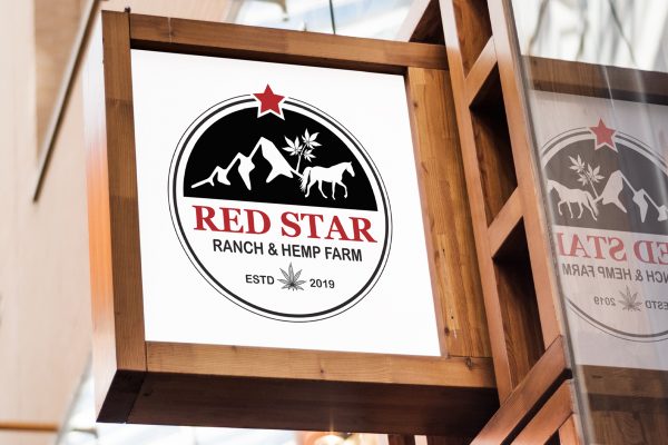 logo-design-by-sublime-360-media-red-star-ranch-hemp-farm
