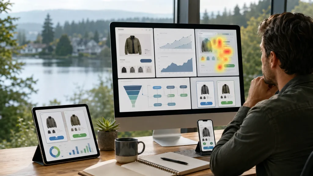 E-commerce diagnostic work should support retailers seeking stronger online sales channels and an improved digital