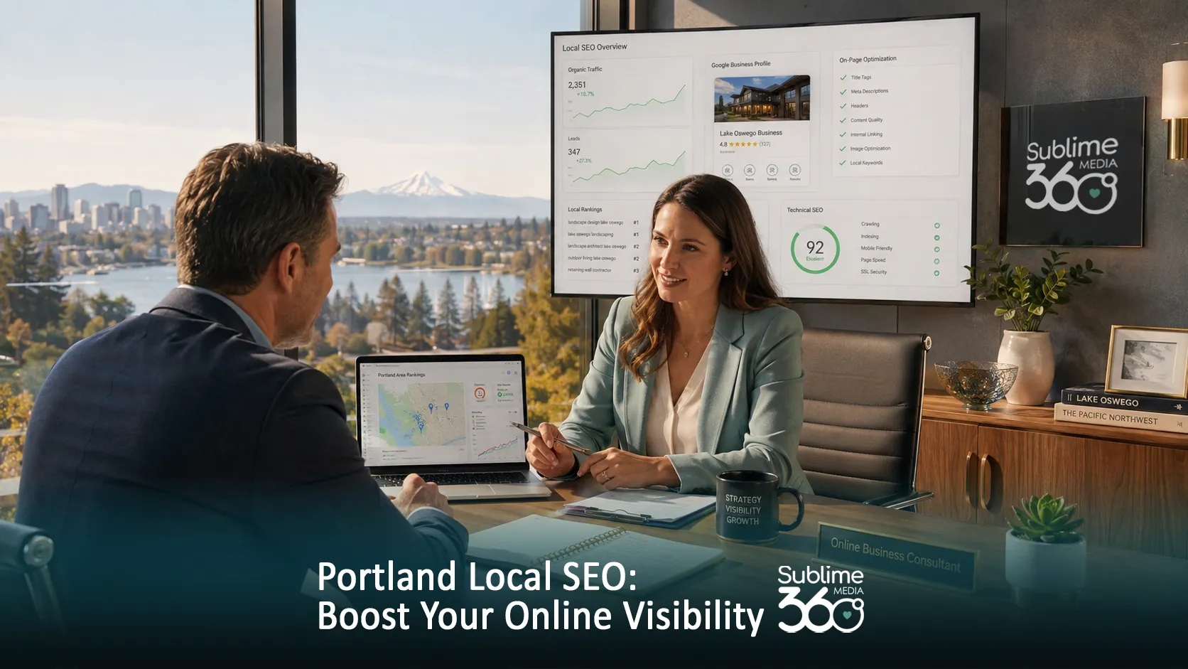 Local SEO strengthens a Portland business's relevance in searches tied to specific services and neighborhoods