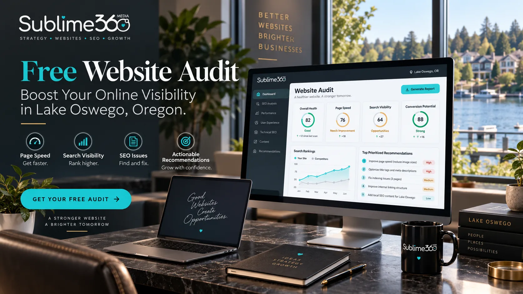 An effective website must communicate value, build trust, and guide visitors toward action